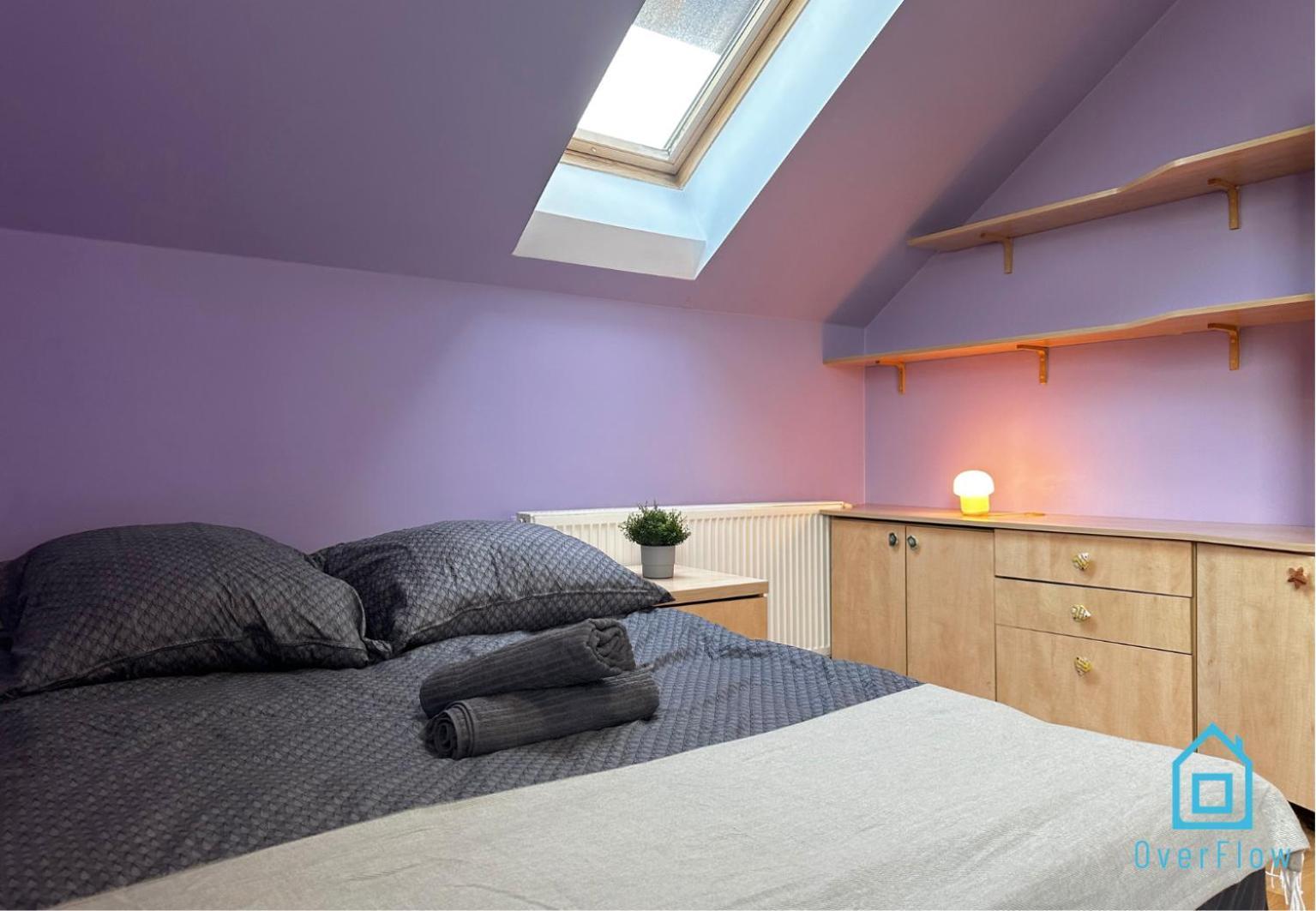 Purple Room - Charming Place, 15 Minutes To Gdansk Old Town & 5 Minutes To Seaside Bagian luar foto